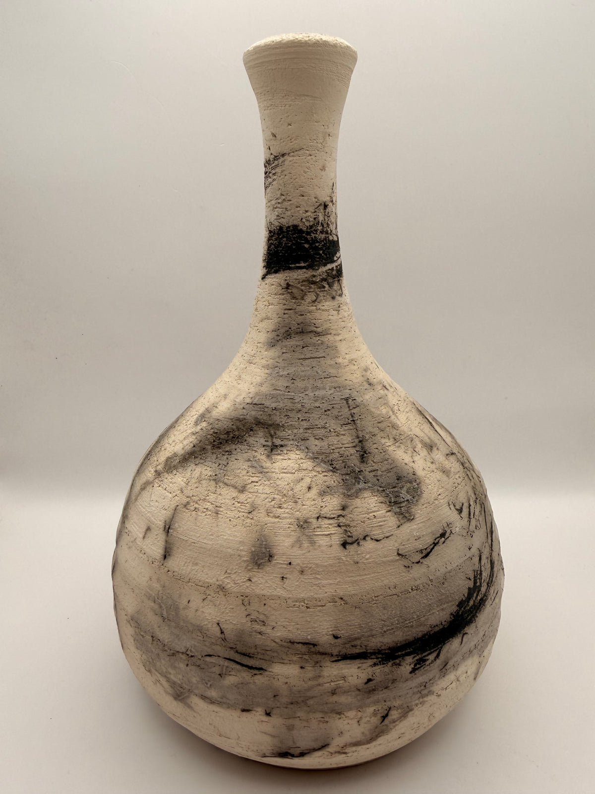 Raku Vase