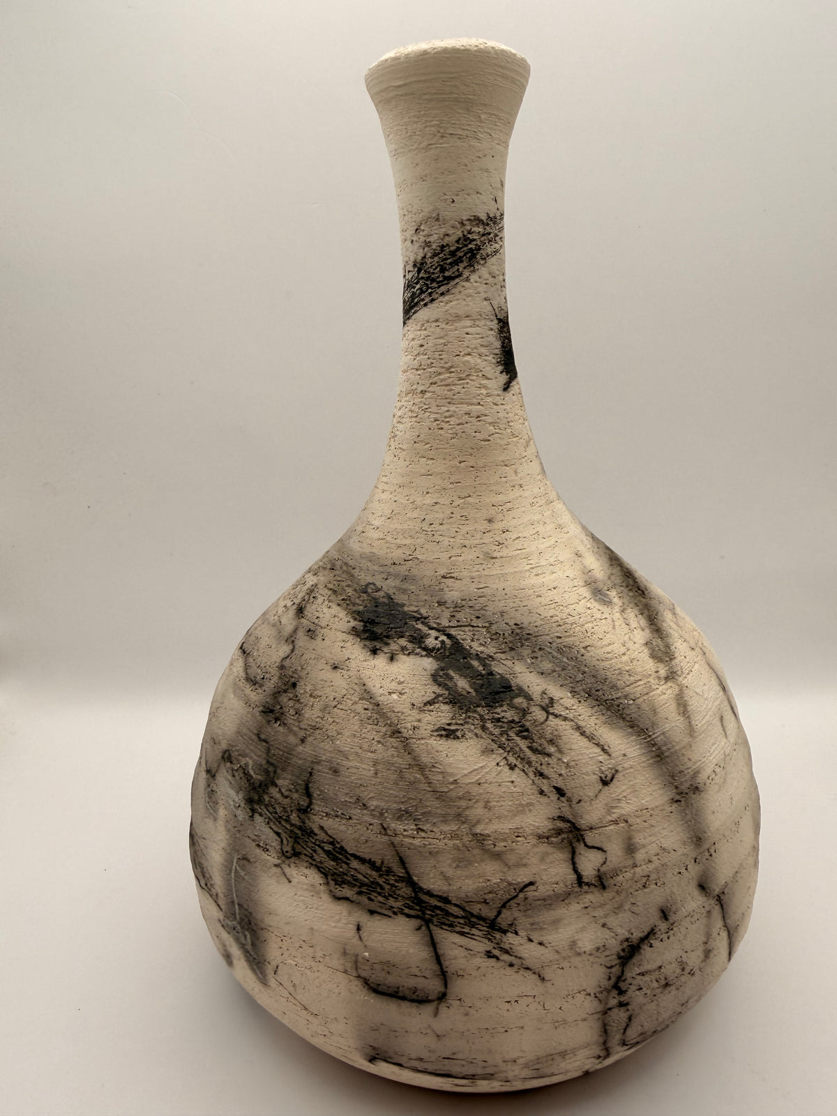 Raku Vase
