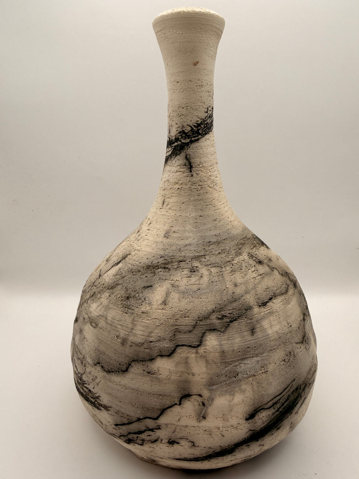 Raku Vase