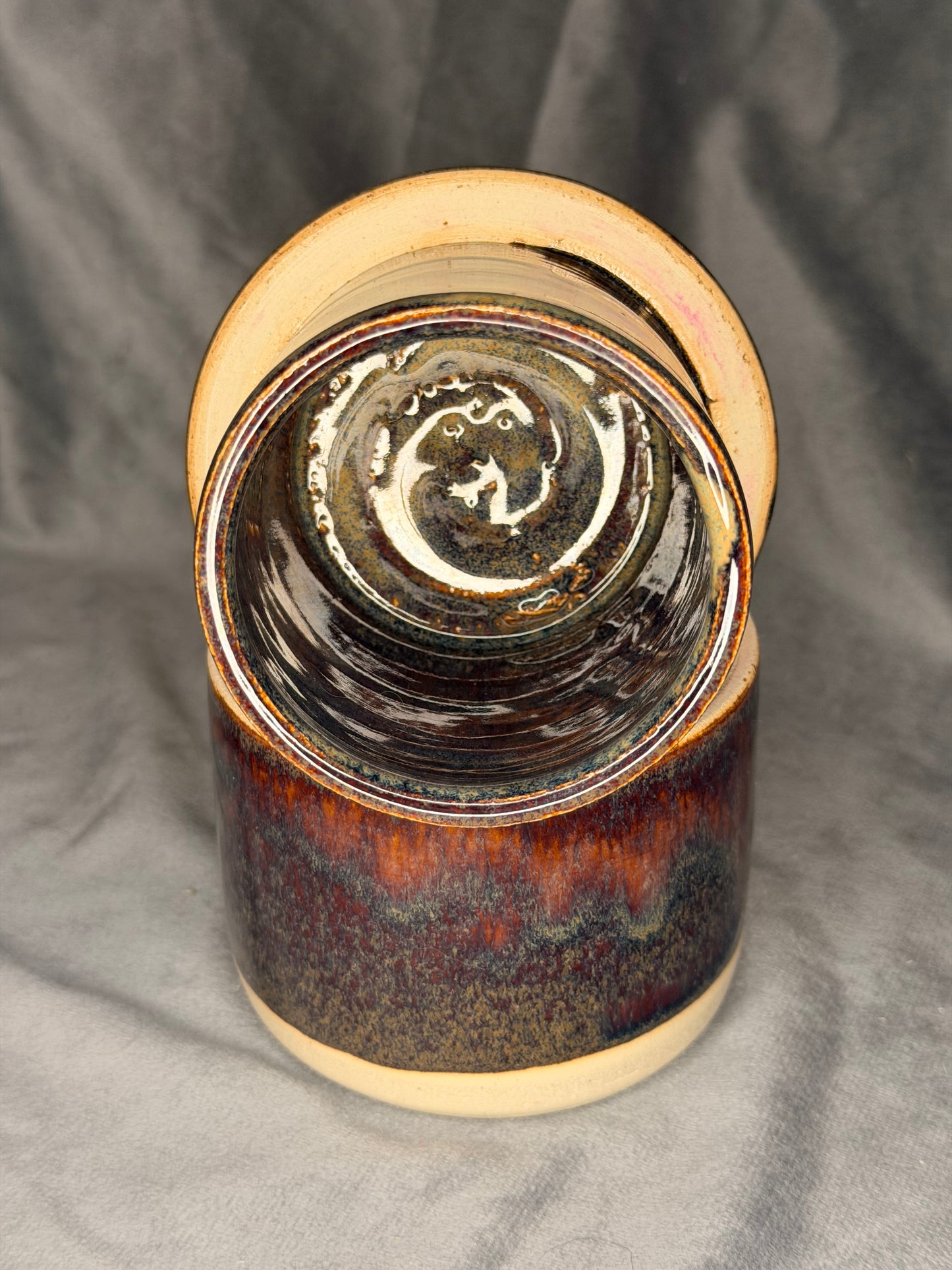 Französische Butterdose klein