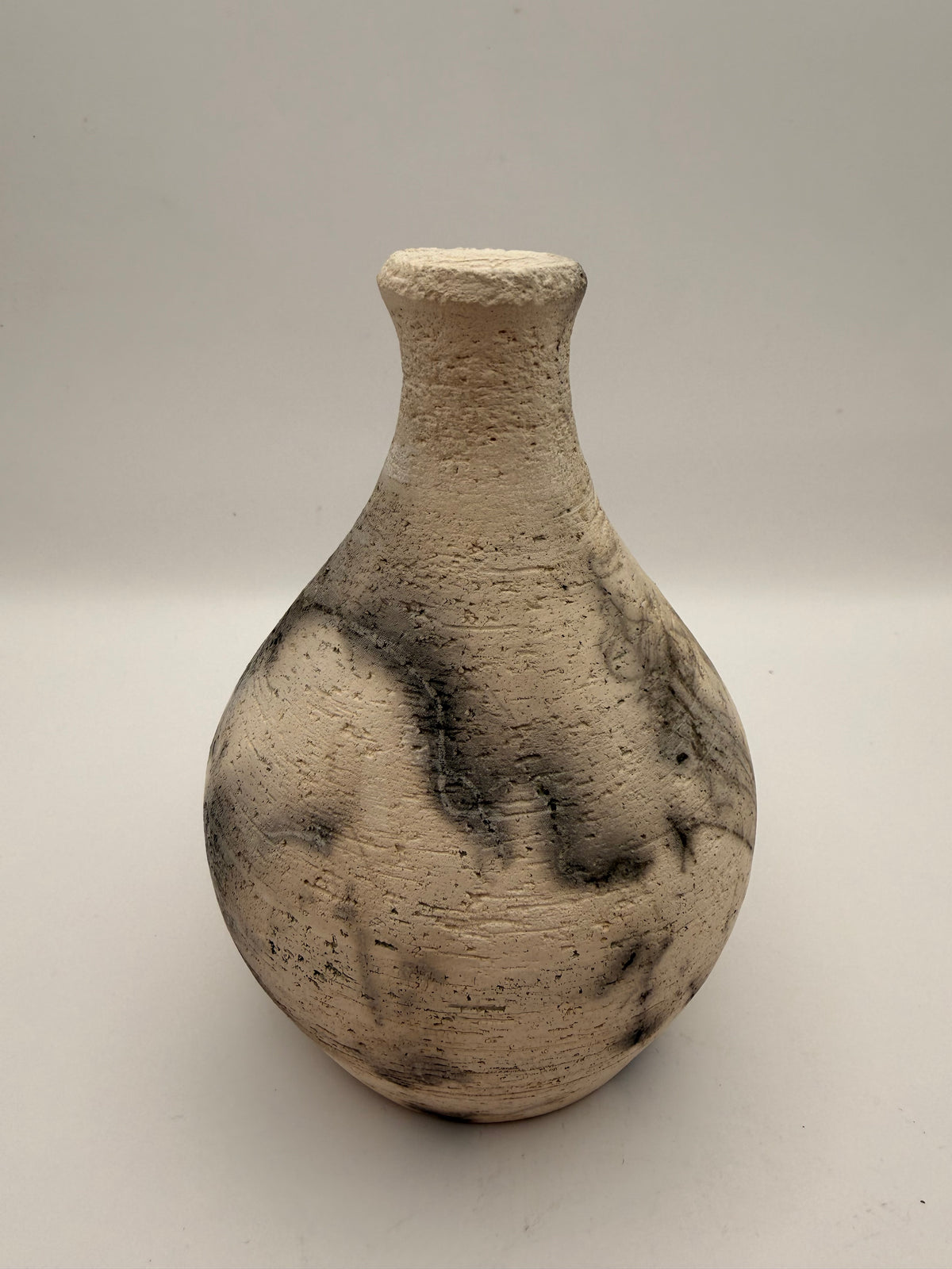 Mini Nacked Raku Vase