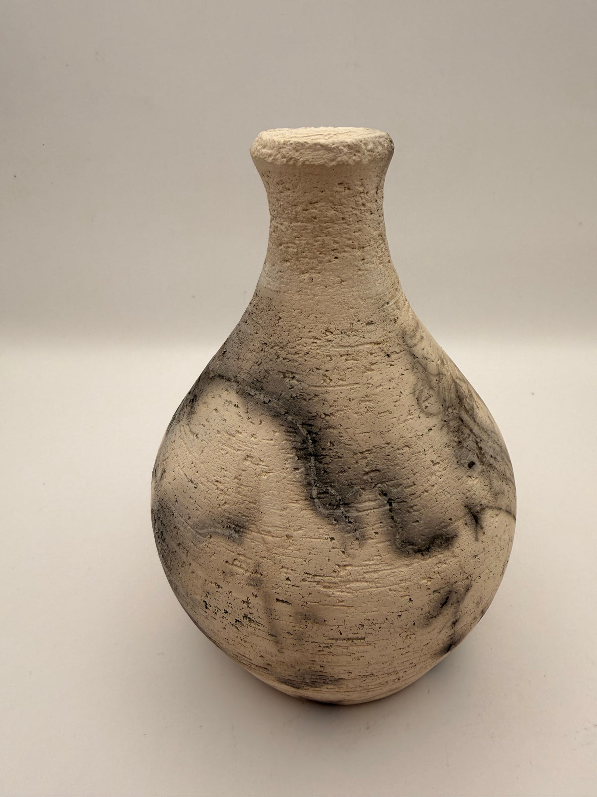 Mini Nacked Raku Vase