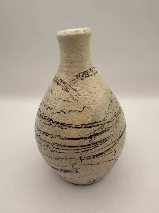 Mini Nacked Raku Vase-2