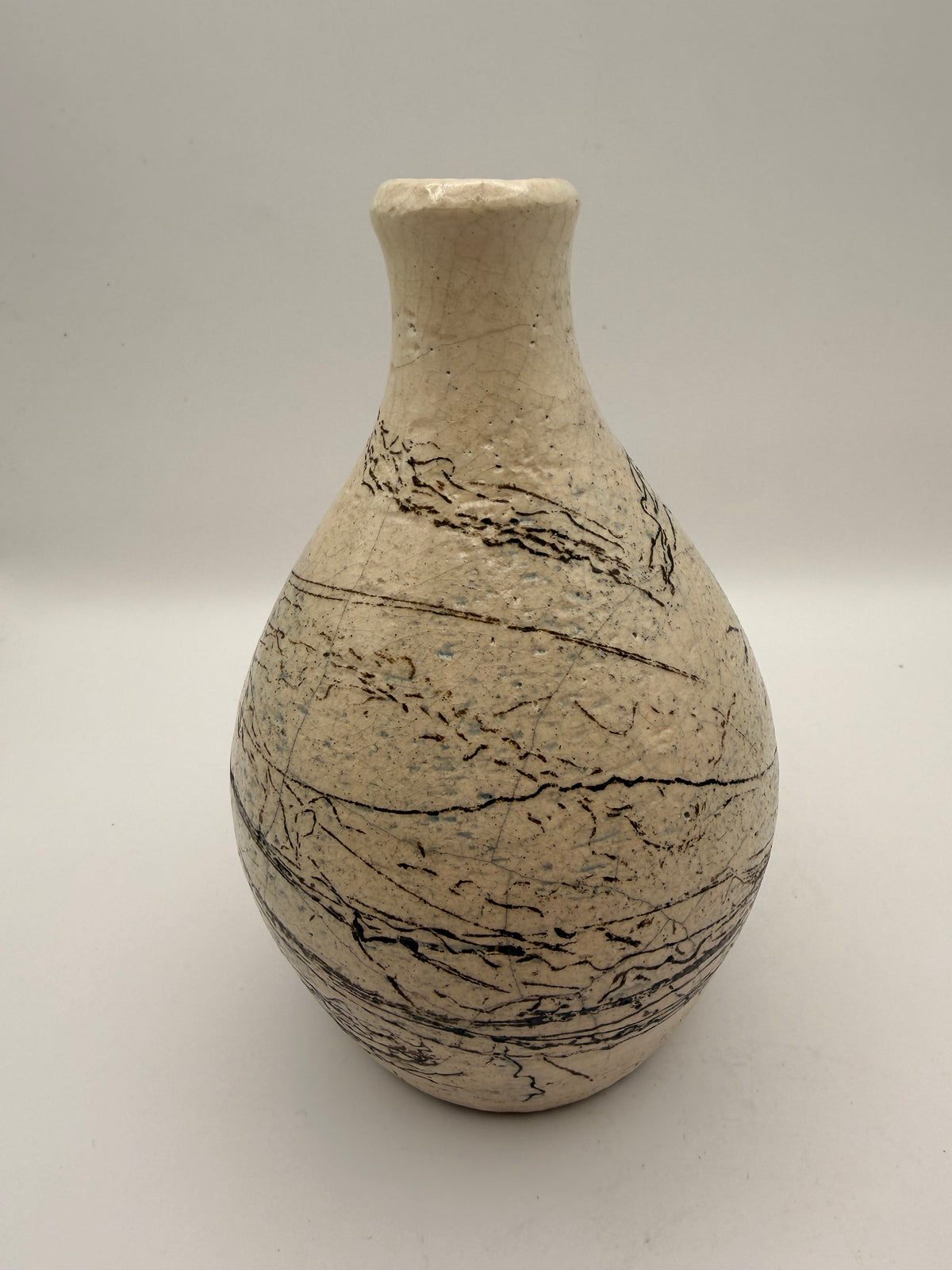 Mini Nacked Raku Vase-2