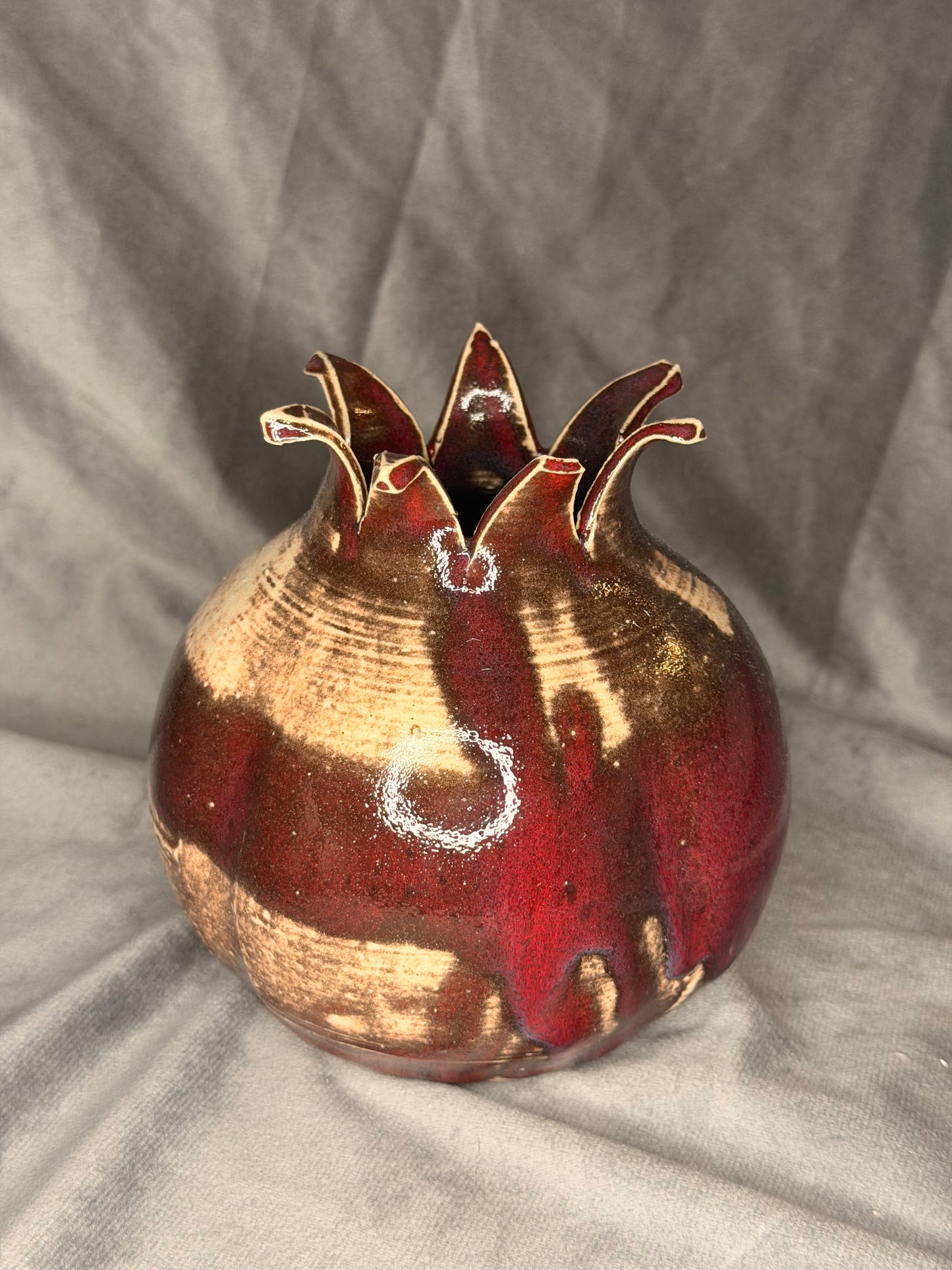 Granatapfel Vase