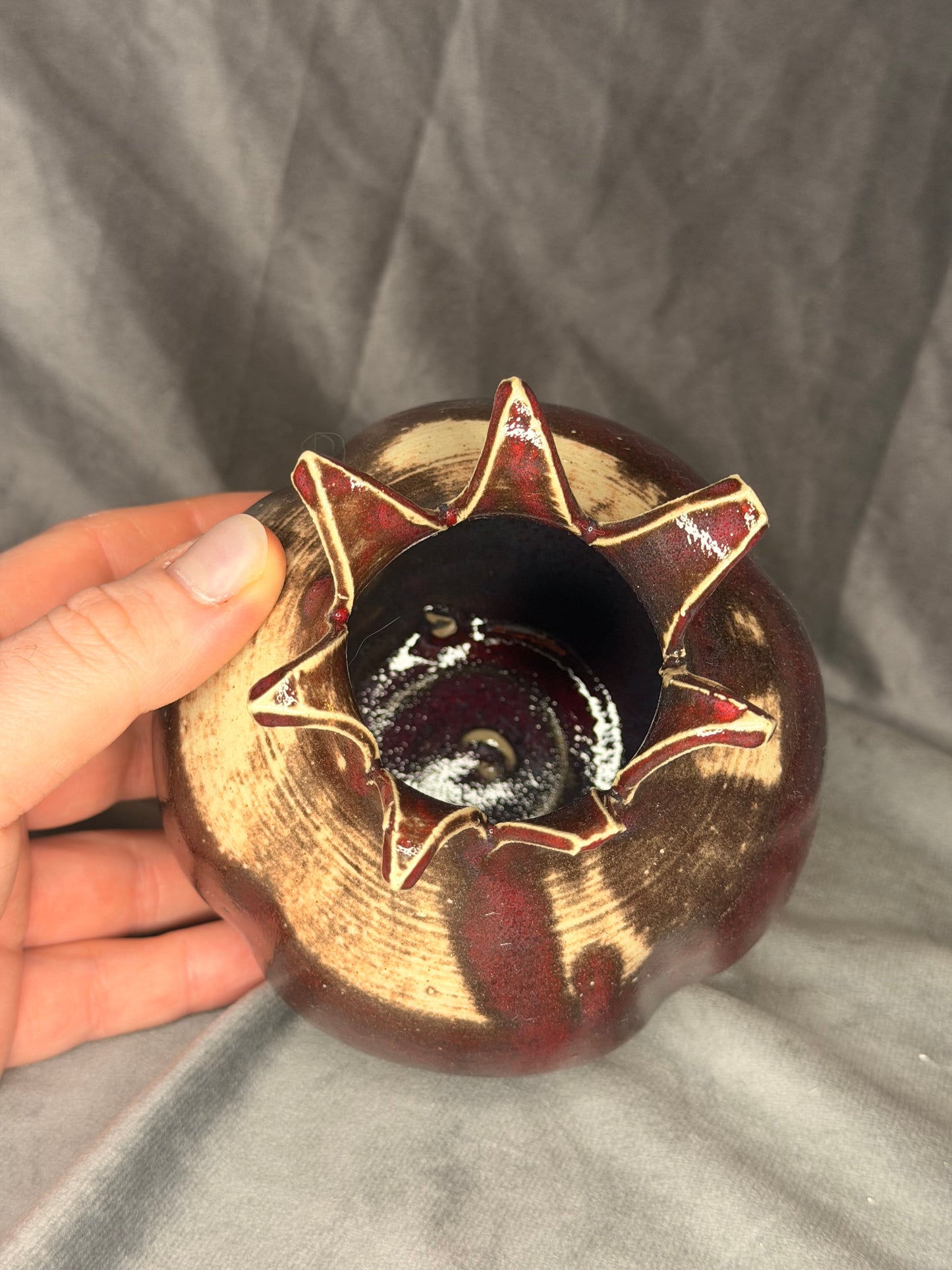 Granatapfel Vase