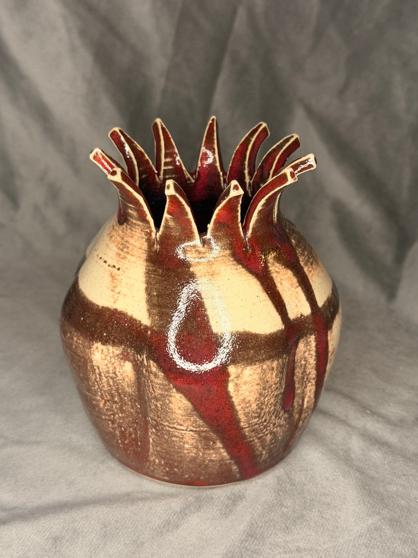 Granatapfel Vase