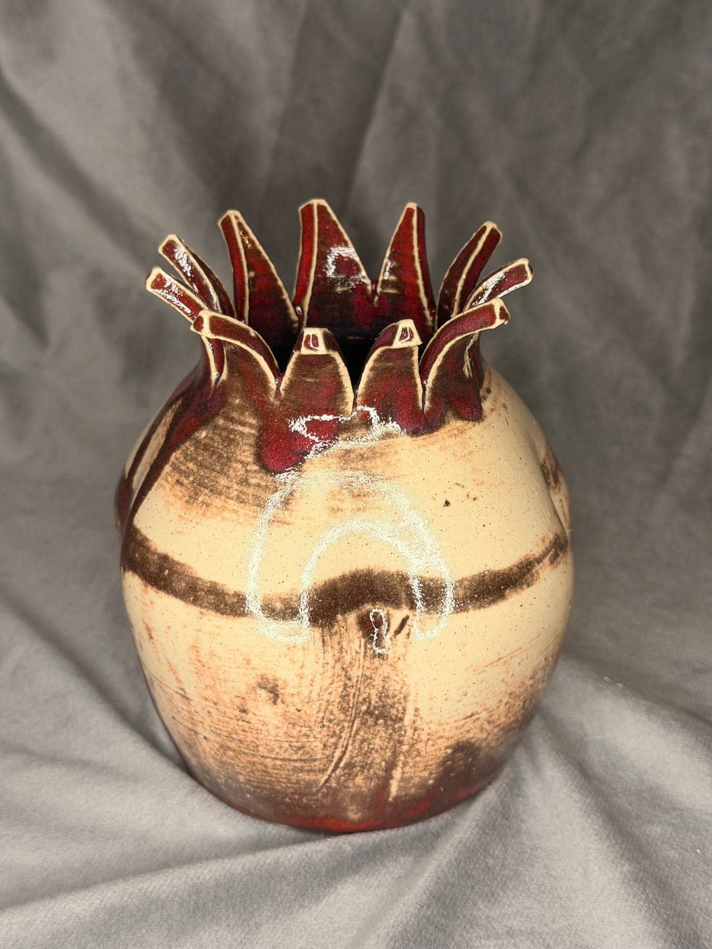 Granatapfel Vase