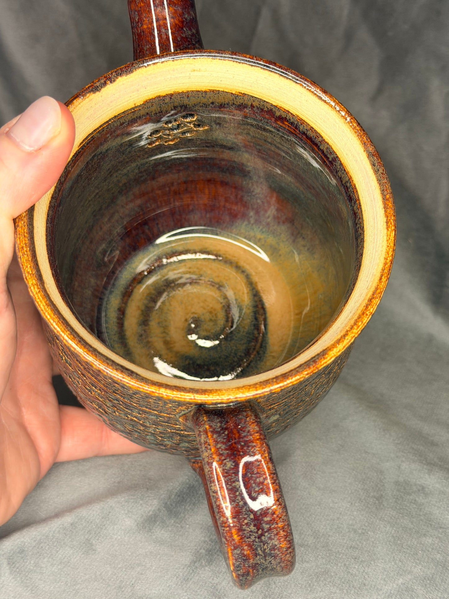 Teekanne mit Muster