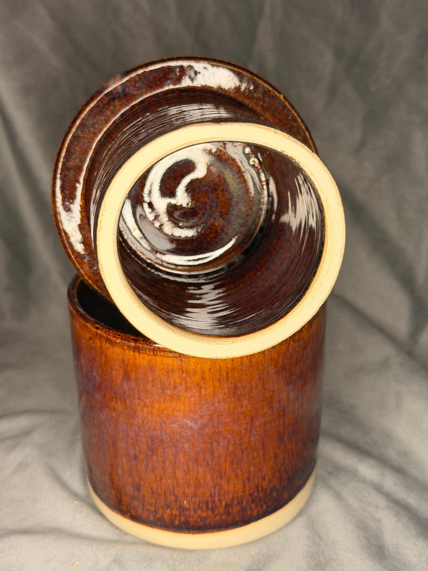 Französische Butterdose